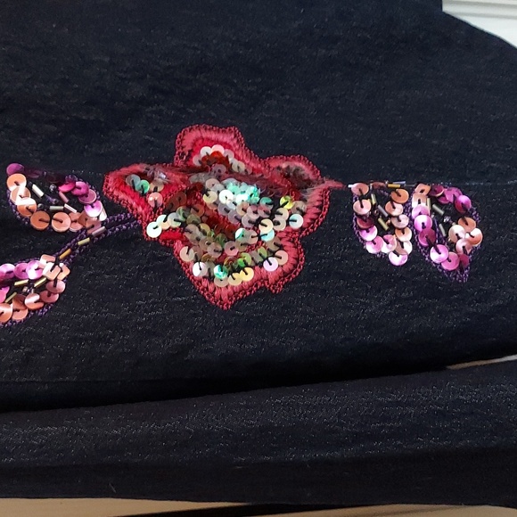 Sequined jeans jacket - Picture 2 of 8